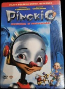 Pinokio przygoda w przyszłości film animowany dvd dla dzieci 