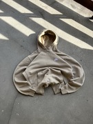 Bluza Nike vintage hoodie oversize bezowa