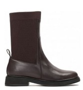 Nowe skórzane trzewiki Kazar Trzewiki Kazar ciemnobrązowe damskie