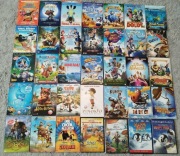 35 płyt DVD z bajkami Disneya i książeczkami 