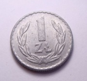 Polska PRL 1 zł 1966 STAN! Nr 2