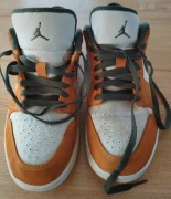 Nike air Jordan 1 retro Low Se Suede Orange