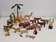 Playmobil Zwierzęta afrykańskie safari duży zestaw figurek