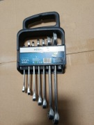 Sprzedam zestaw kluczy płasko-oczkowych Högert HT1W490 – 7 szt. NOWY