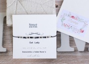 Bransoletka z kodem Morse'a Cat Lady