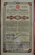 Lwów, Bank Krajowy, 4.5% List zastawny. Ser. IV, 2.000 koron  1912 r.