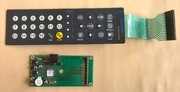 Panel sterujący naklejany POLGARD DVR + kontroler RS-485