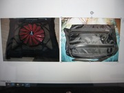 Podstawka chłodząca do laptopa - duża i torba na laptopa