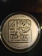 Ms Pacman 40 anniversary Niue 2 dollars srebro 999 1 oz uncja 2021