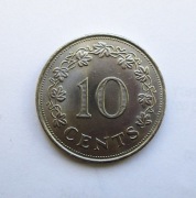 10 Centów 1972 r. Malta 