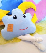 Poduszka przytulanka chmurka rękodzieło 