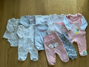 Cool Club body pajac spodnie 56-62 cm 11 szt fajniutki zestaw modna dziew