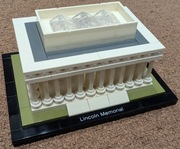 LEGO Architecture 21022 LEGO 21022 Mauzoleum Lincolna