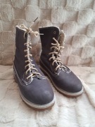 Buty zimowe 31/32 fioletowe wkładka 21cm badoxx