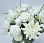 Bukiet biały + wkład na grób dziecka kameliasklep 