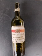 Stara butelka po winie "LOUIS DE BARY". Lata 1900/1938.