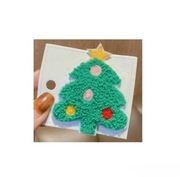 Spinka świąteczna choinka do włosów