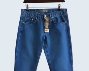 Damskie bawełniane spodnie niebieskie dzwony Passenger 3638 S/M