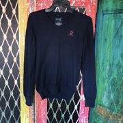 Nowy granatowy bawełniany sweter Giorgio Di Mare