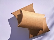 Pudełko typu poduszka 3 szt. 106x67x25 mm kraft 250 g/m2 na prezent