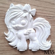 Konik kucyk pegaz My little pony kolorowanka antystresowa 3D dla dorosłych 