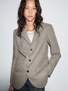 MASSIMO DUTTI wełniana marynarka w pepitkę L/XL - 169 euro 