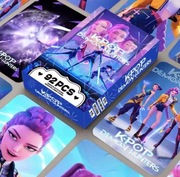 Karty Lomo K-Pop Demon Hunters 60 Kart + 32 Naklejki