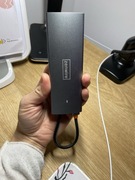 HUB USB-C Przejściówka ADAPTER 9w1 HDMI Gigabit Ethernet Macbook Pro Air M3