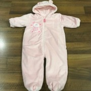 Kombinezon zimowy dziewczynka 68 różowy 
