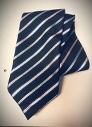 Krawat klasyczny czarny