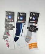 Zestaw skapret sportowych Wola Sportive,skarpety męskie sportowe 45-47