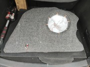 Skrzynia tuba basowa pod zabudowe Astra H hatchback car audio 