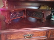 Secesyjna półka narożna 