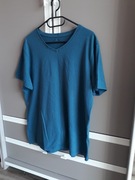 T-shirt męski koszulka z krótkim rękawem rozmiar XL 4F niebieska turkusowa