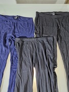 Amisu Legginsy Getry 3 szt. Granatowe Czarne Szare Rozmiar M