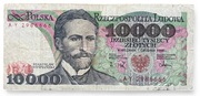 Polska 10000 złotych 1988 rok seria AY
