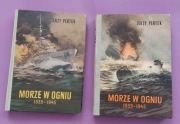 Morze w ogniu 1939-1945.T. 1,2 - Pertek 1975