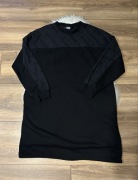 Czarna bluza sukienka Karl Lagerfeld XL