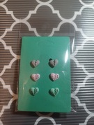 Zestaw kolczyków złamane serca 2