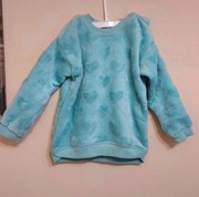 Sweter sweterek H&M dziewczynka 92cm miętowy 