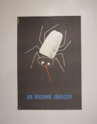 Przygodzki Jerzy Plakat 1957 BHP