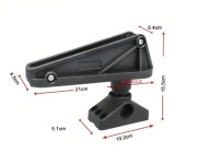 Obrotowy kotwiczny demontowalny  wysięgnik do kotwicy  łodzi i pontonów 