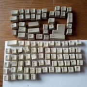 Klawisze klawiatury IBM Retro PC