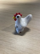 LEGO DUPLO kura kogut biała figurka zwierzątko farma
