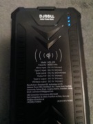 DJROLL HDL-529 Power Bank solarny lampka 36000mAh ładowanie indukcyjne