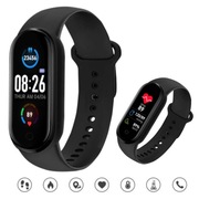 Opaska sportowa Smartband czarny na rękę Mały Krokomierz 