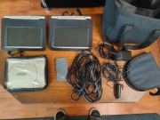 Odtwarzacz Monitory DVD do samochodu auta plus kolekcja filmów