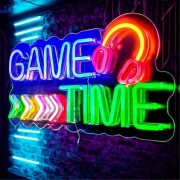 Neon LED na Ścianę USB RGB do Pokoju Multikolor Dekoracja Ścienna Prezent 