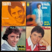 Sacha Distel, 4x singiel, Francja