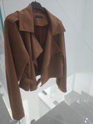 Ramoneska eko-zamsz cynamon UNI Nowa!